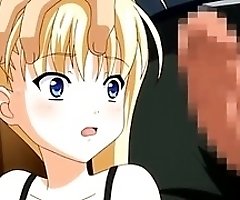Anime slut with huge knockers gets pumped hard as..